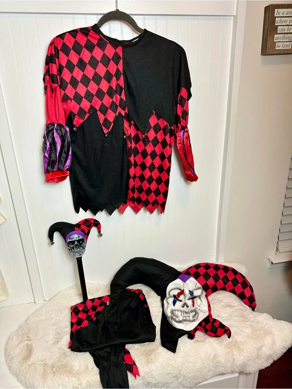Spooktacular Creations JESTER Costume  Youth 8-10 years